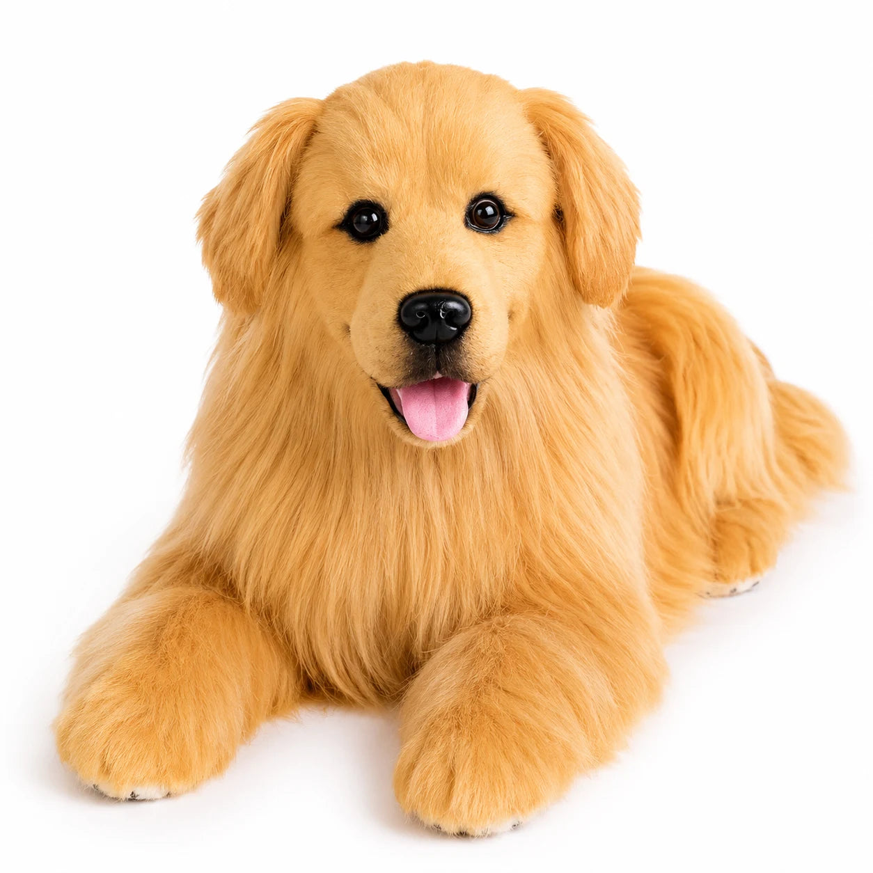 Peluche Golden Retriever della Companion Collection, vista frontale