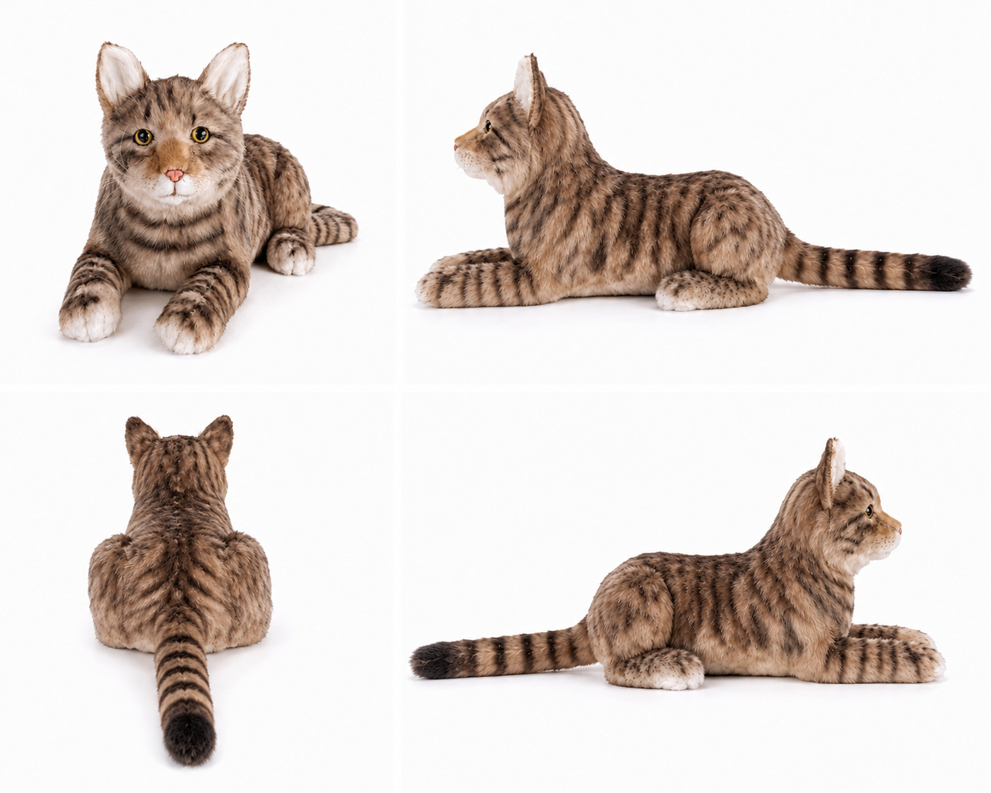 Ready-Made Brown Cat Plush gallery image 2