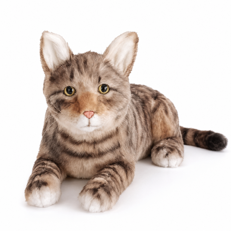 Ready-Made Brown Cat Plush