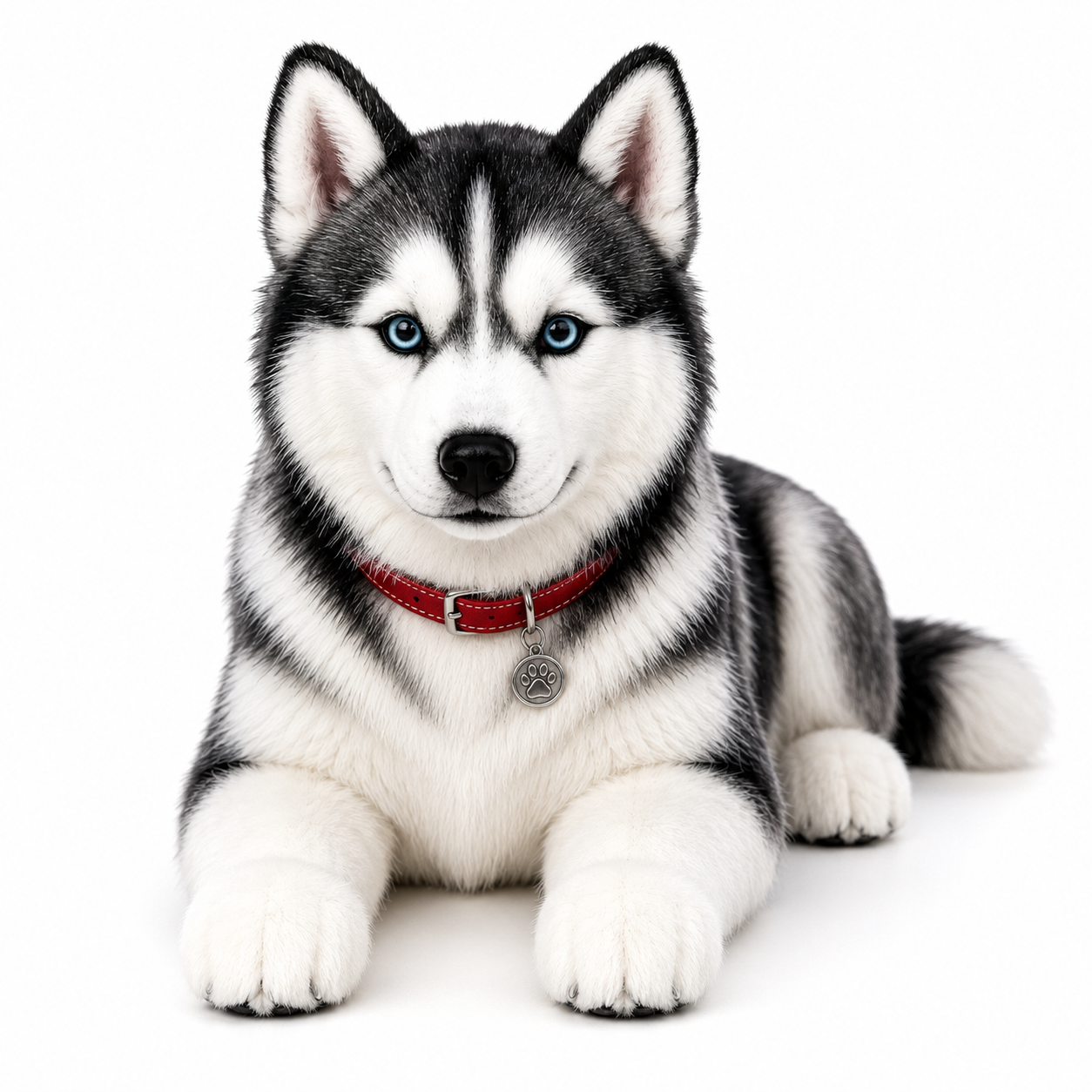 Ready-Made Siberian Husky Plush gallery image 6