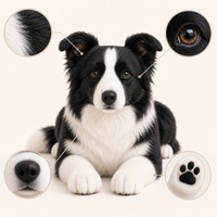Ready-Made Border Collie Plush gallery image 5