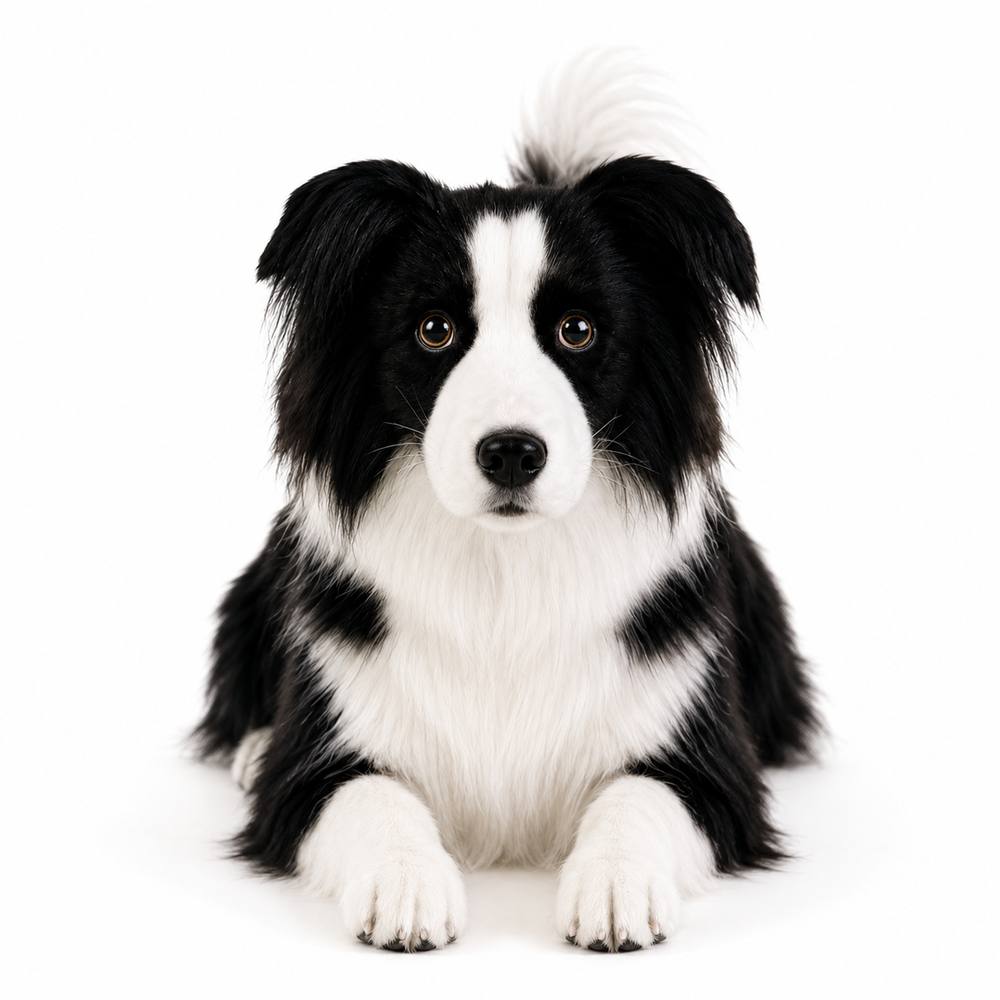 Ready-Made Border Collie Plush