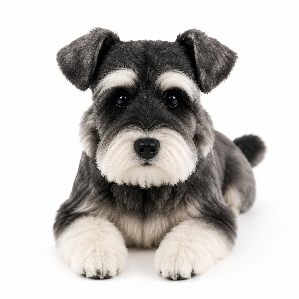 Ready-Made Miniature Schnauzer Plush