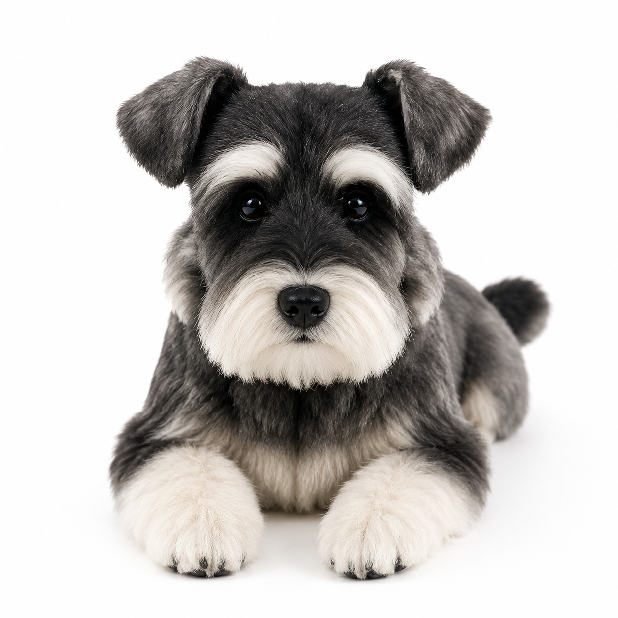 Ready-Made Miniature Schnauzer Plush