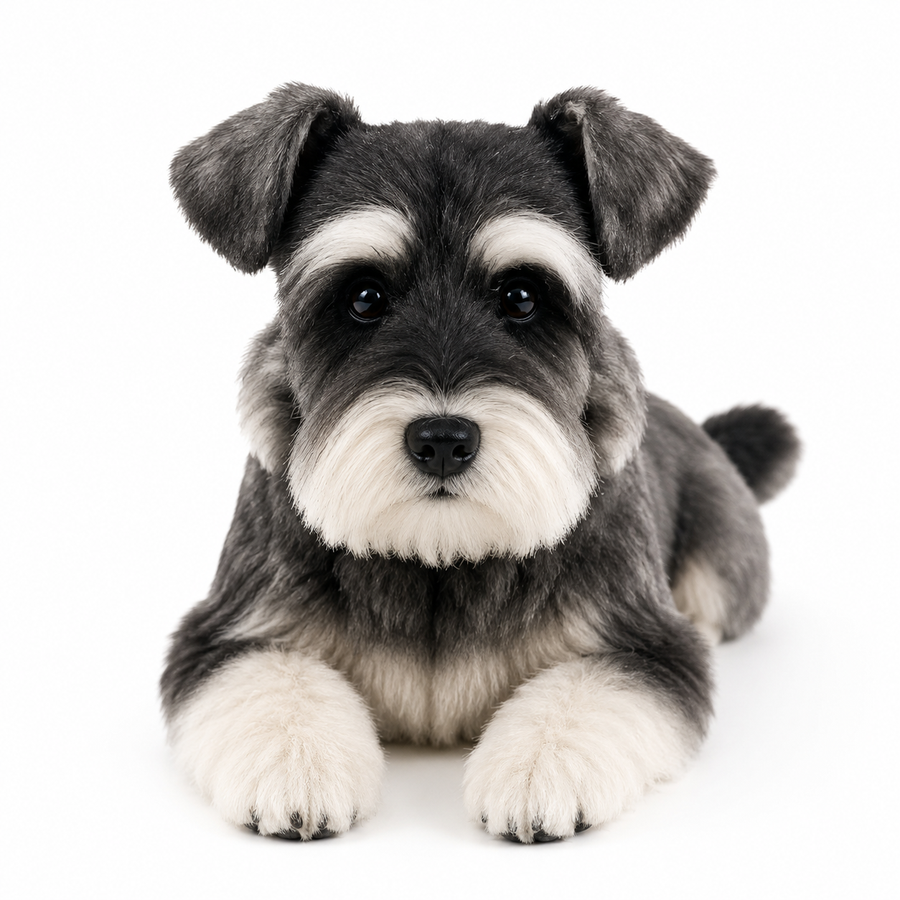Ready-Made Miniature Schnauzer Plush