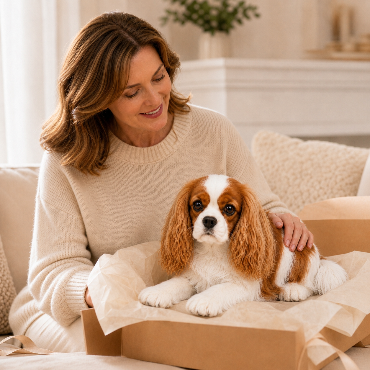 Ready-Made Cavalier King Charles Spaniel Plush gallery image 3