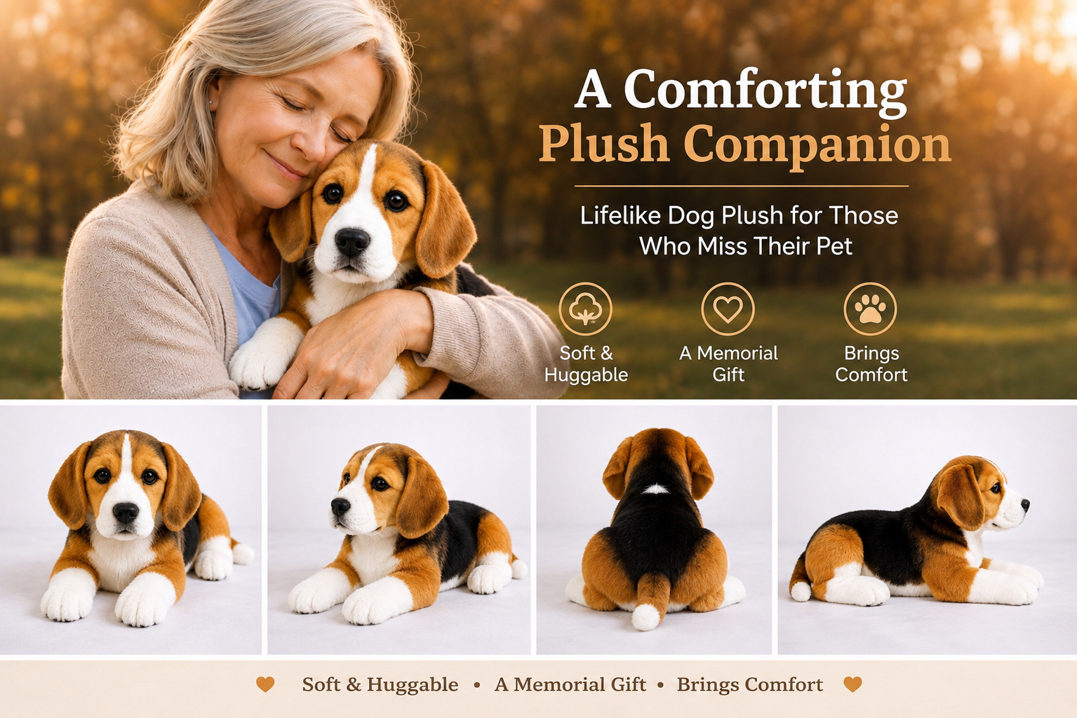 Ready-Made Beagle Plush gallery image 3