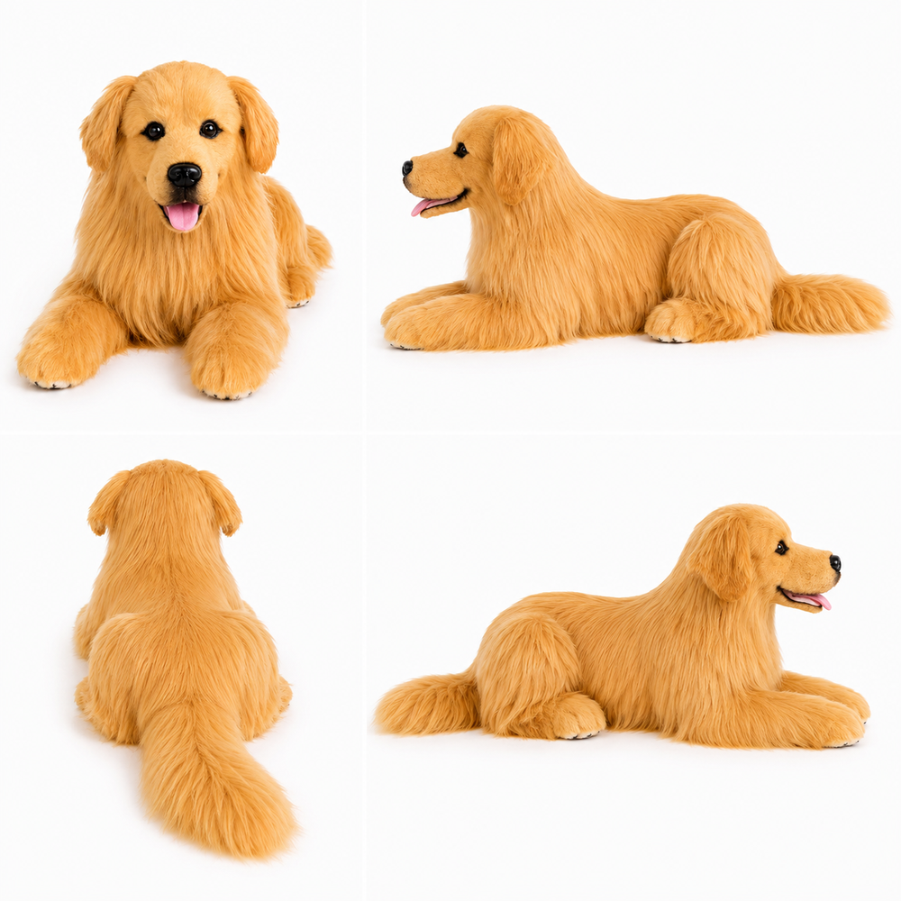 Ready-Made Golden Retriever Plush gallery image 2