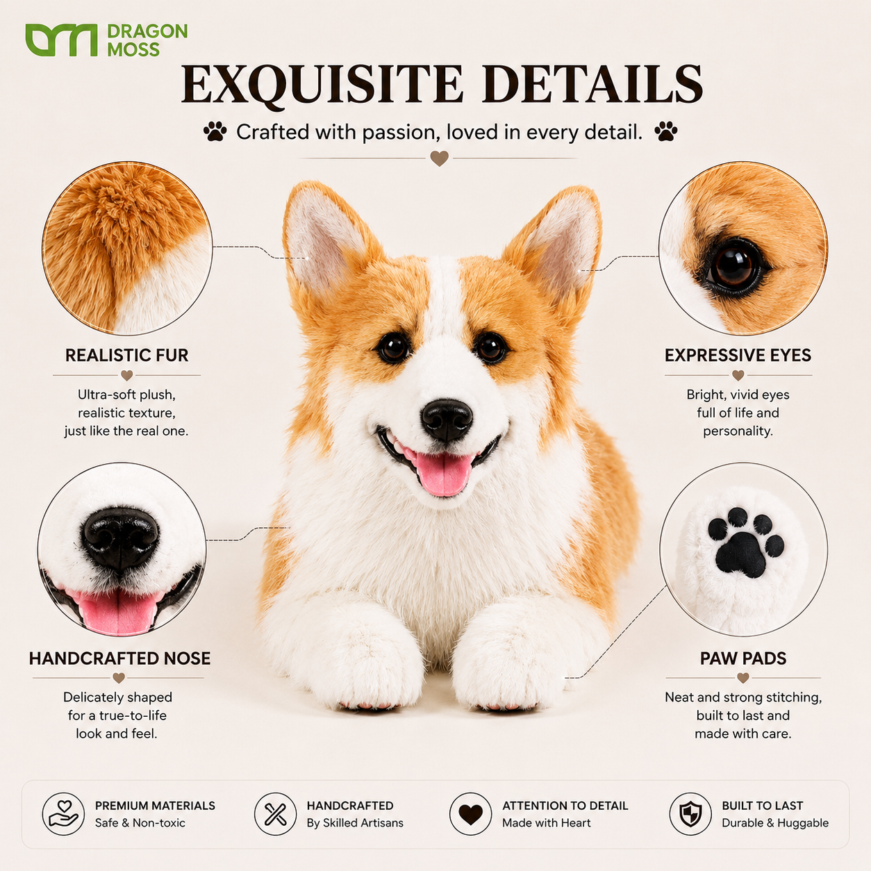 Ready-Made Corgi Plush gallery image 2