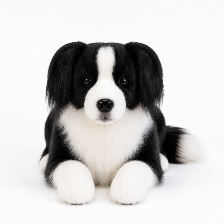 Ready-Made Border Collie Plush - studio main image