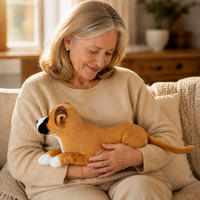 Ready-Made Boxer Plush - held for companionship