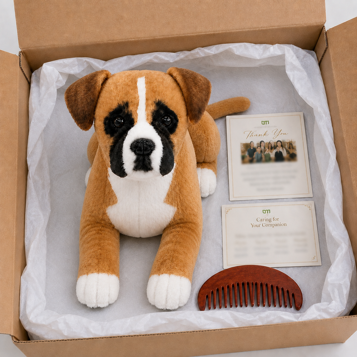 Ready-Made Boxer Plush - packaging presentation