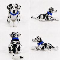 Ready-Made Great Dane Plush - blue collar views