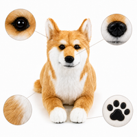 Ready-Made Shiba Inu Plush - close-up details