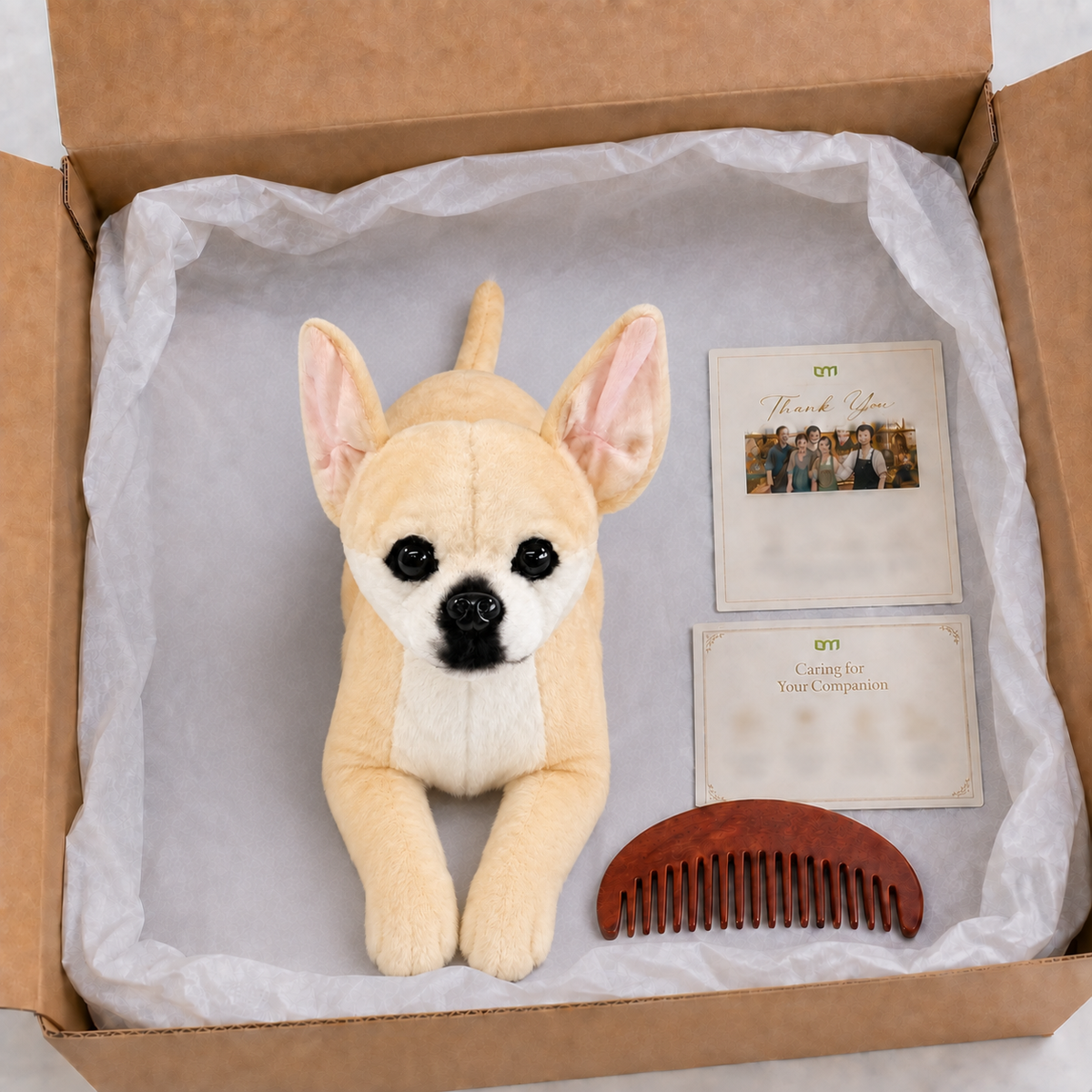 Ready-Made Chihuahua Plush - packaging presentation