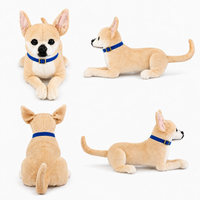 Ready-Made Chihuahua Plush - blue collar views
