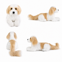 Ready-Made Shih Tzu Plush - front, back and side views
