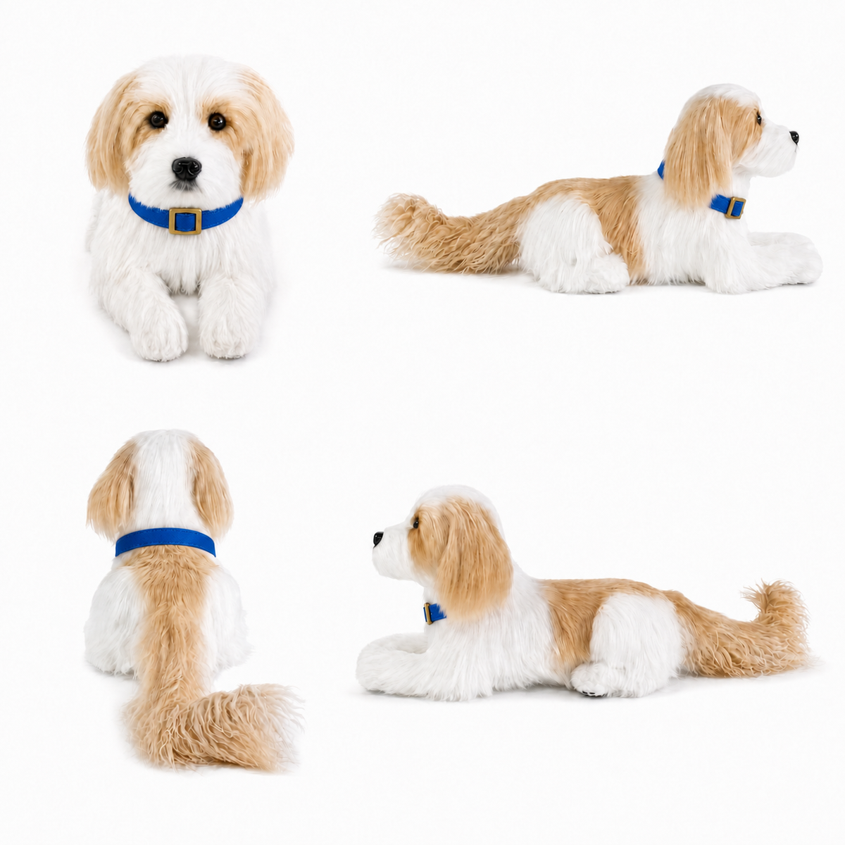 Ready-Made Shih Tzu Plush - blue collar views