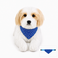 Ready-Made Shih Tzu Plush - blue bandana