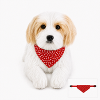 Ready-Made Shih Tzu Plush - red bandana