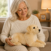 Ready-Made Labrador Retriever Plush - held for companionship