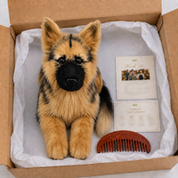 Ready-Made German Shepherd Plush - packaging presentation