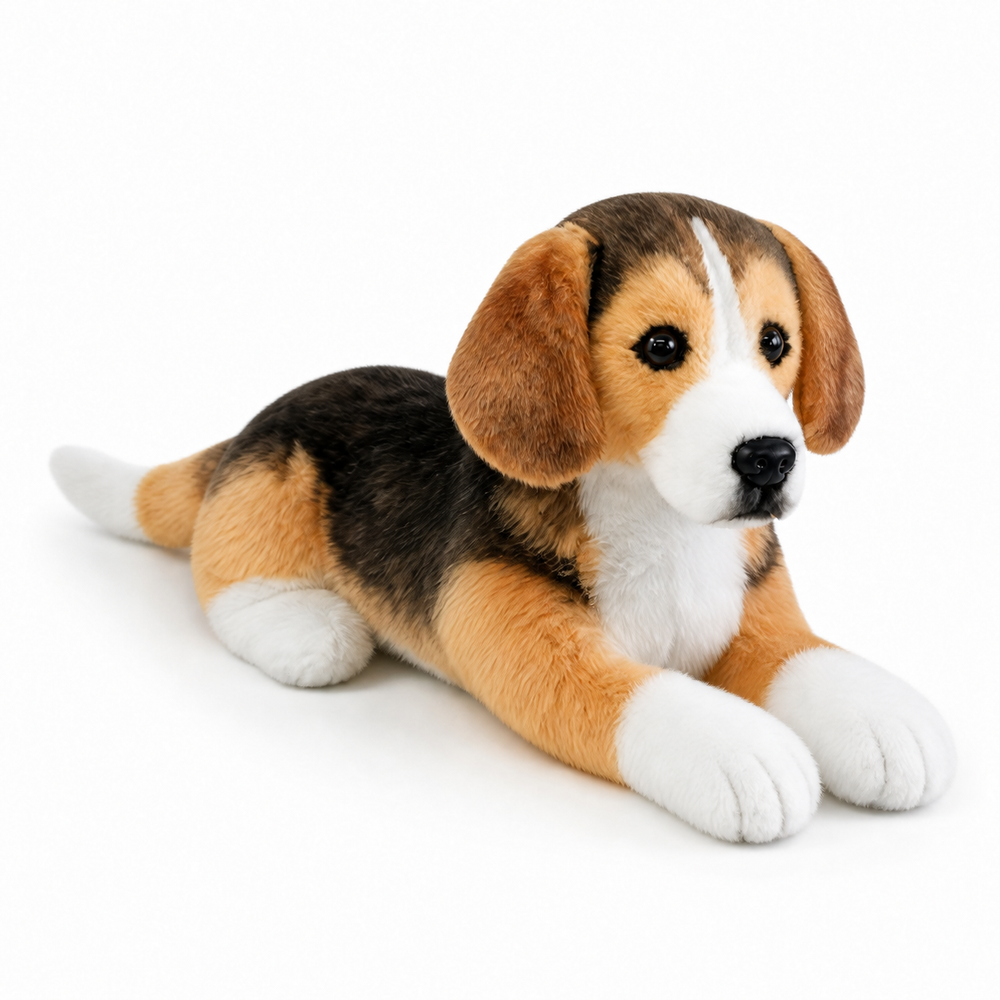 Ready-Made Beagle Plush - studio main image