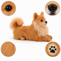 Ready-Made Pomeranian Plush - close-up details