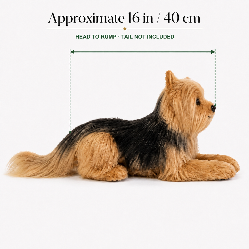 Ready-Made Yorkshire Terrier Plush - size guide