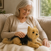 Ready-Made Yorkshire Terrier Plush - held for companionship