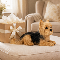 Ready-Made Yorkshire Terrier Plush - gift scene