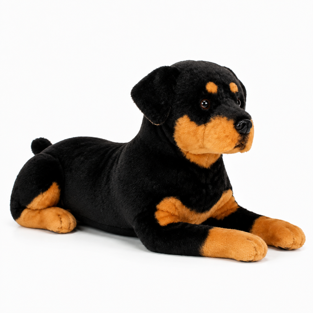 Ready-Made Rottweiler Plush - studio main image