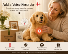 Voice recorder for a HugTwin custom plush