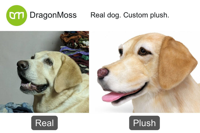 Dog photo beside a custom PawCaddie golf headcover, comparison 42