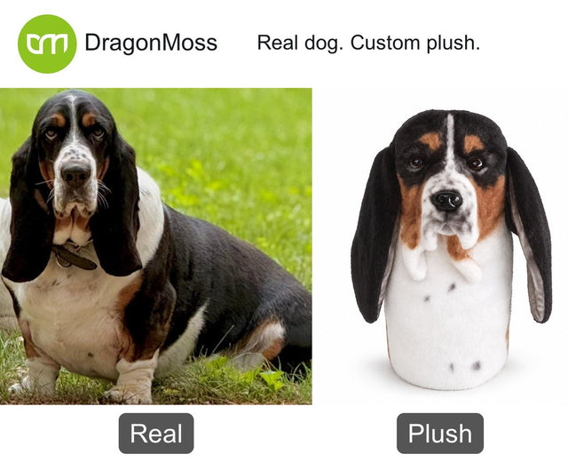 Dog photo beside a custom PawCaddie golf headcover, comparison 07