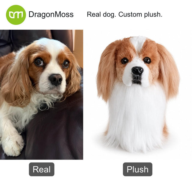 Dog photo beside a custom PawCaddie golf headcover, comparison 55