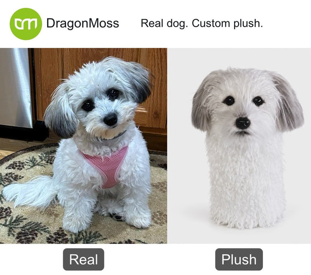 Dog photo beside a custom PawCaddie golf headcover, comparison 10