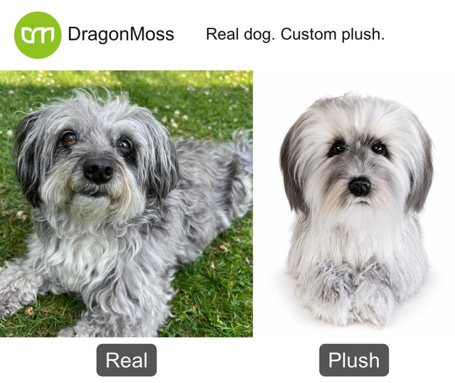 Dog photo beside a custom PawCaddie golf headcover, comparison 21