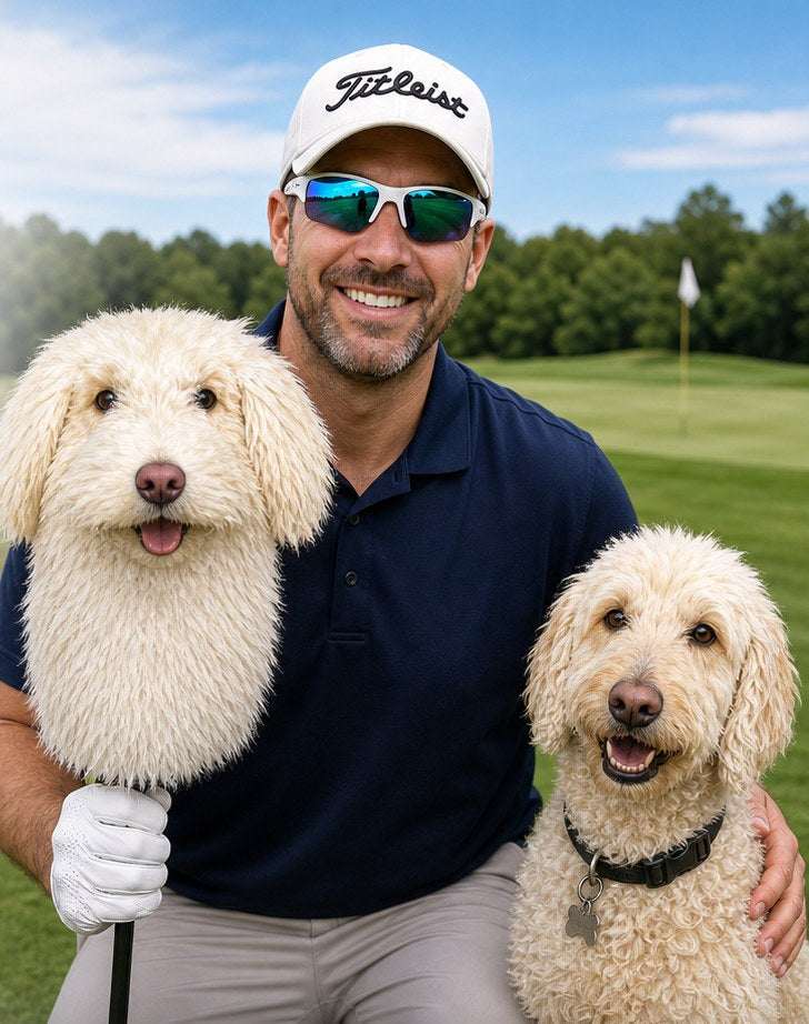 Custom pet golf headcover